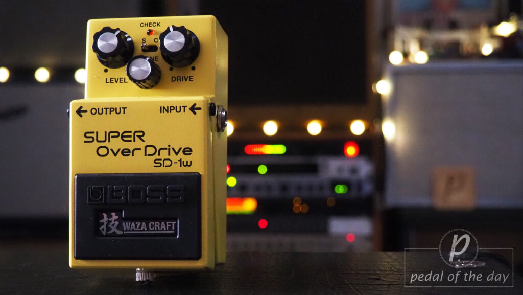 Boss SD-1W Waza Craft SUPER Overdrive