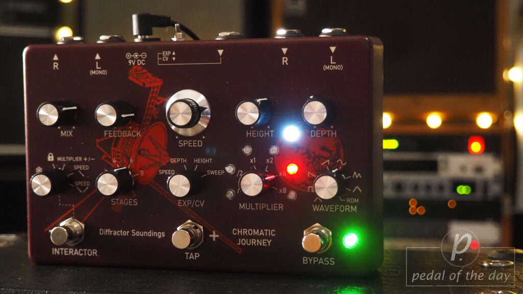 Diffractor Soundings Chromatic Journey Stereo Analog Phaser