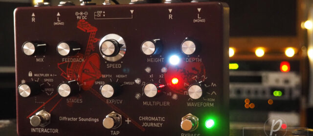 Diffractor Soundings Chromatic Journey Stereo Analog Phaser