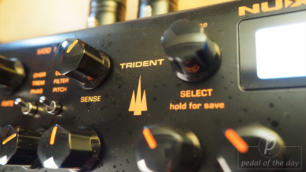 NUX NME-5 Trident Multi Effects Guitar Processor and Amp Modeler 4