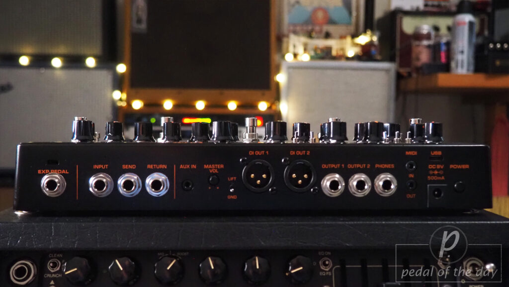 NUX NME-5 Trident Multi Effects Guitar Processor and Amp Modeler 5