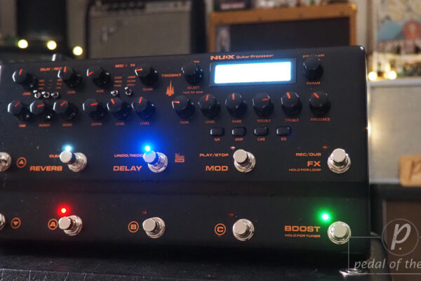 NUX NME-5 Trident Multi Effects Guitar Processor and Amp Modeler