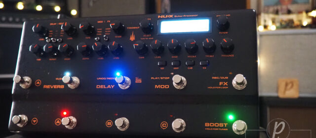 NUX NME-5 Trident Multi Effects Guitar Processor and Amp Modeler