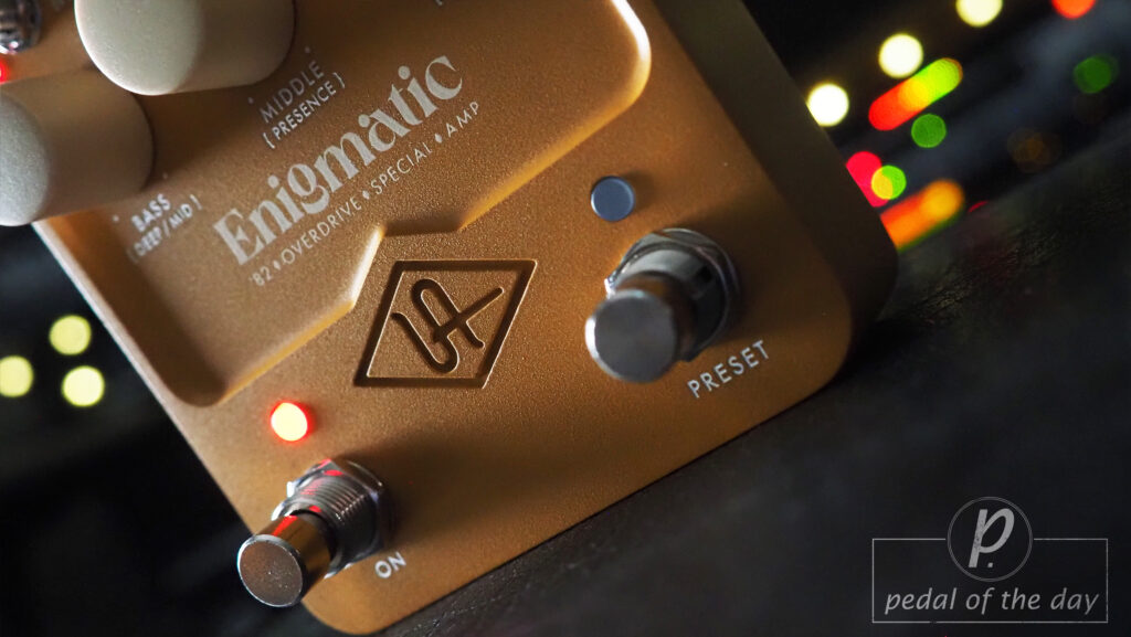 Universal Audio UAFX Enigmatic '82 Overdrive Special Amp 5