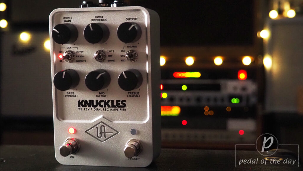 Universal Audio UAFX Knuckles '92 Rev F Dual Rec Amplifier 1