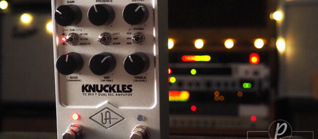 Universal Audio UAFX Knuckles ’92 Rev F Dual Rec Amplifier