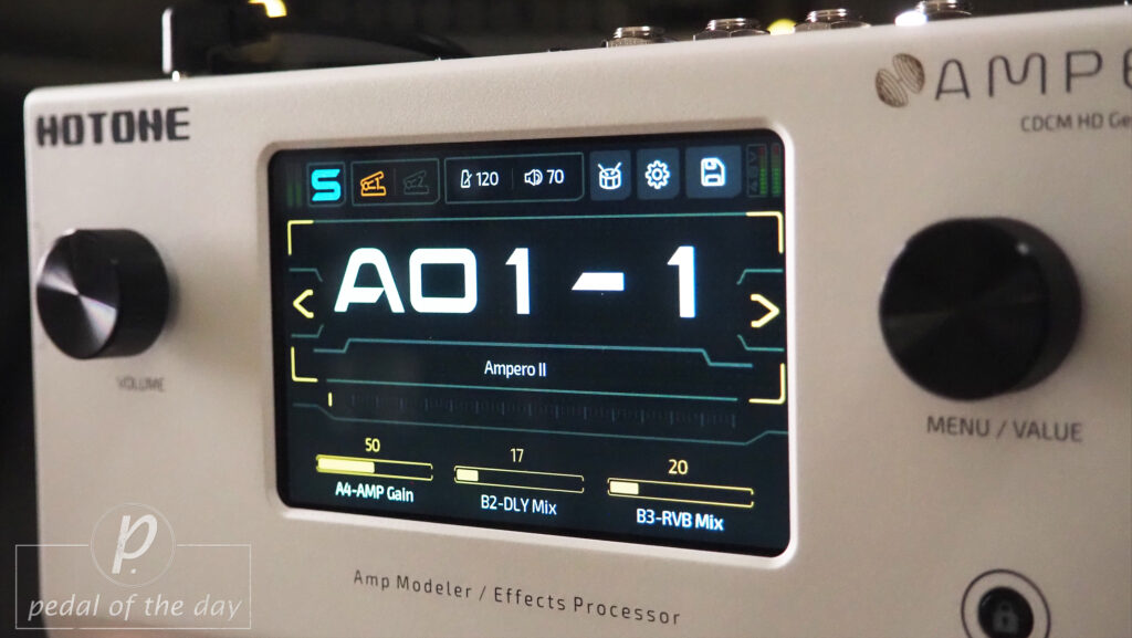 Hotone Ampero II CDCM HD Gen 2 Amp Modeler / Effects Processor 2