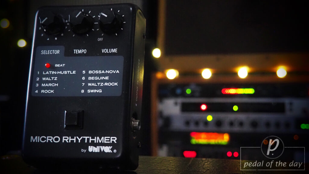 Univox MR-8 Micro Rhythmer Beat Box Drum Machine 1