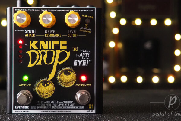 Eventide / Third Man Knife Drop Sub-Octave Fuzz & Analog Synth Terror