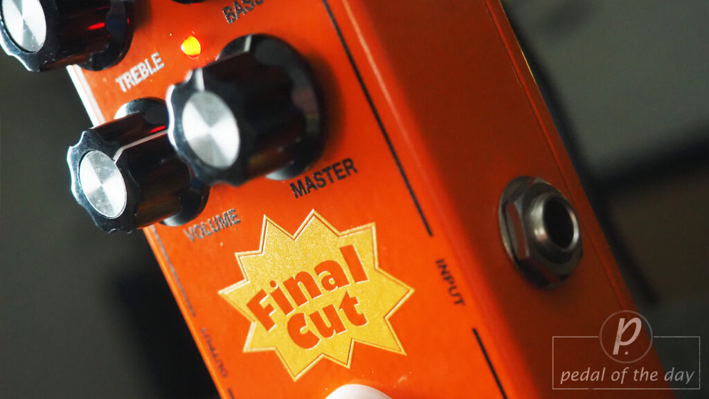 FTelettronica Pedals Final Cut Preamp Booster EQ 4