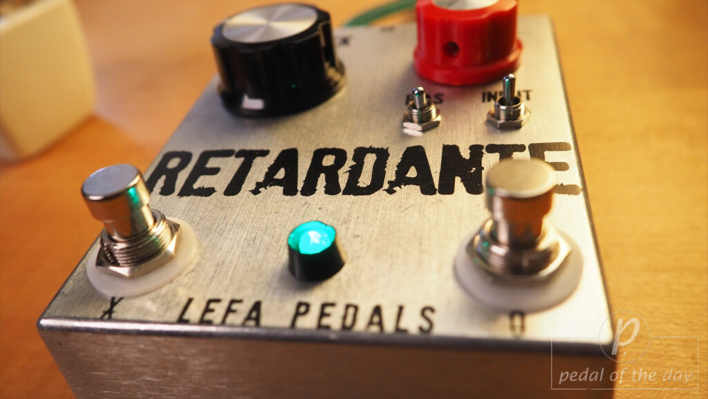 Lefa Pedals Retardante MKII Distortion Delay Drone Machine 3