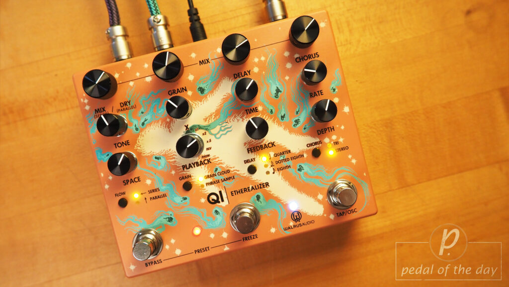 Walrus Audio Qi Etherealizer Yvette Young Multi-Effect 6