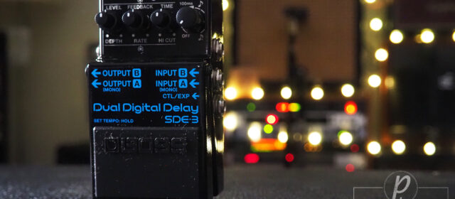 BOSS SDE-3 Dual Digital Delay