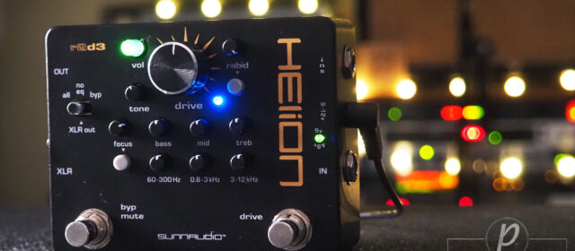 Sunnaudio Helion R2D3 Guitar & Bass Preamp