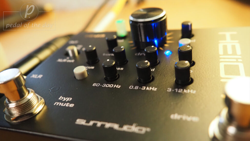 Sunnaudio Helion R2D3 Guitar & Bass Preamp 4