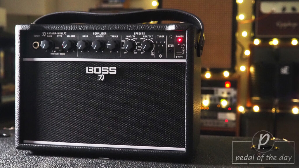 Boss Katana-Mini X 10W Battery Powered Guitar Amp 1