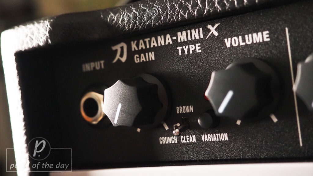 Boss Katana-Mini X 10W Battery Powered Guitar Amp 2