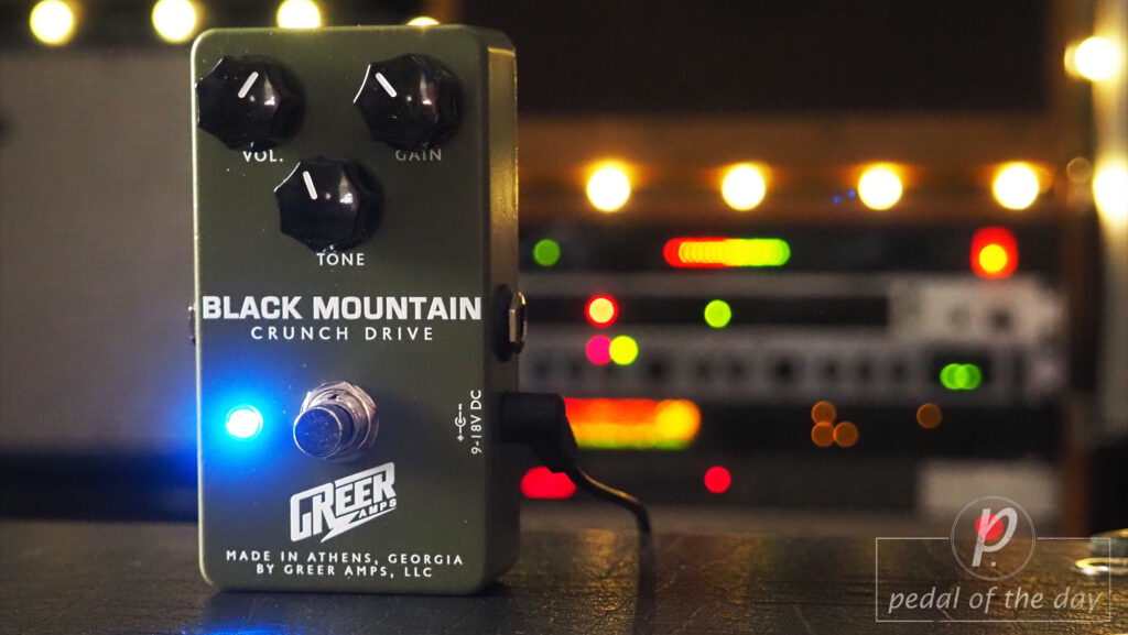 Greer Amps Black Mountain Crunch Drive 1