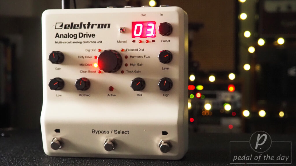 Elektron Analog Drive Multi-Circuit Boost Overdrive Distortion 1