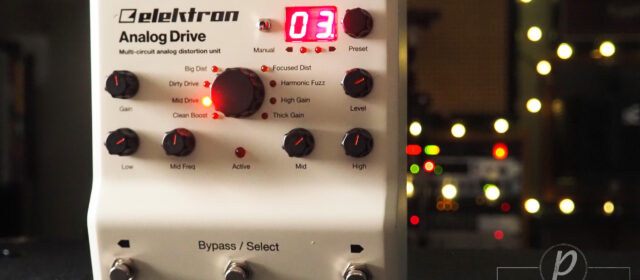Elektron Analog Drive Multi-Circuit Boost Overdrive Distortion