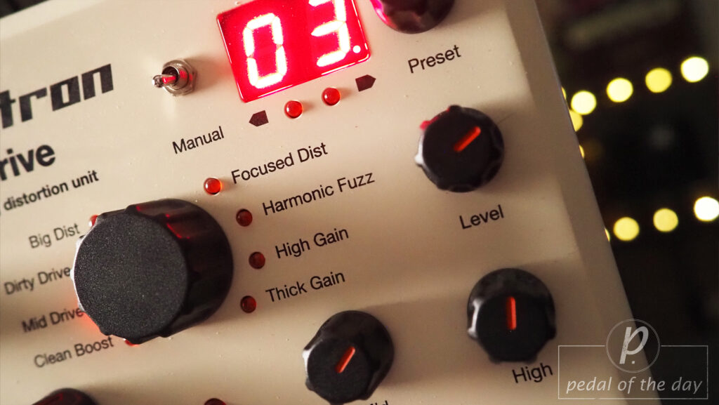 Elektron Analog Drive Multi-Circuit Boost Overdrive Distortion 3