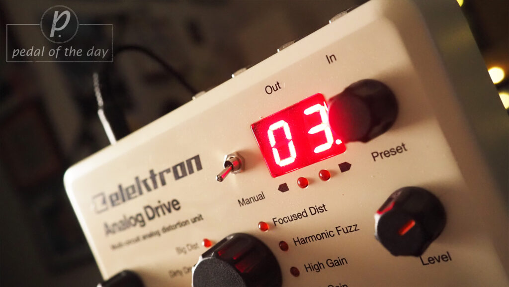 Elektron Analog Drive Multi-Circuit Boost Overdrive Distortion 6