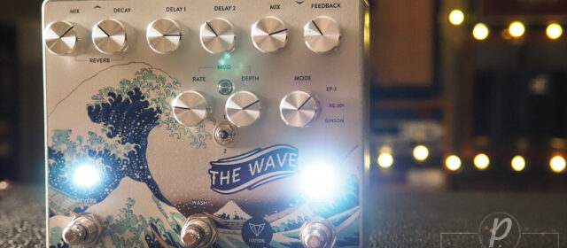 FoxPedal The Wave Dual Delay Reverb Modulation