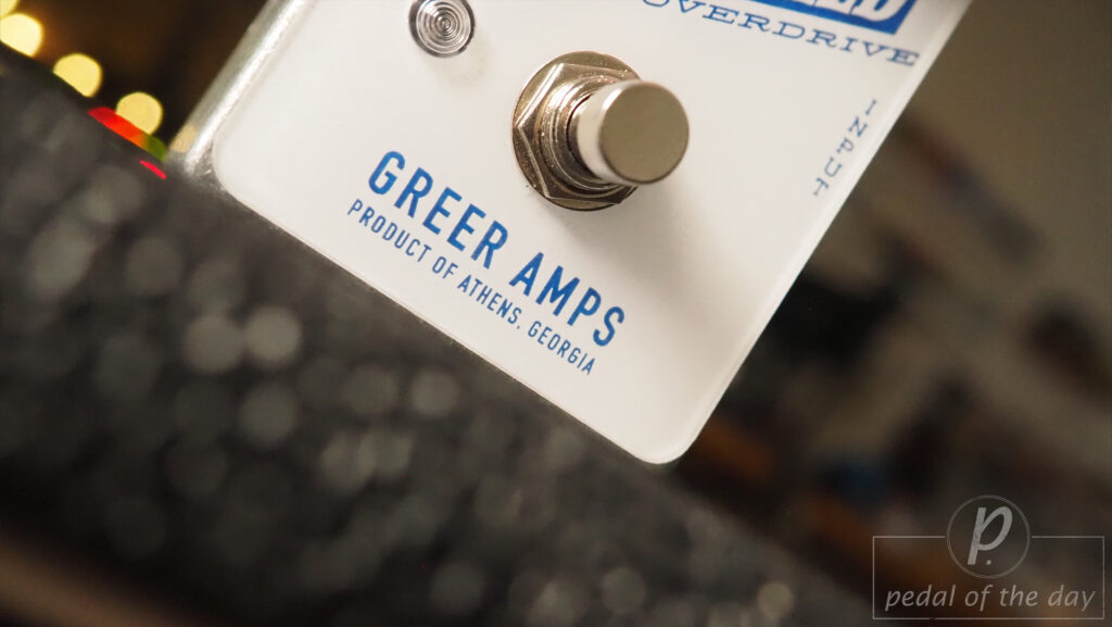 Greer Amps Lightspeed Organic Overdrive 2