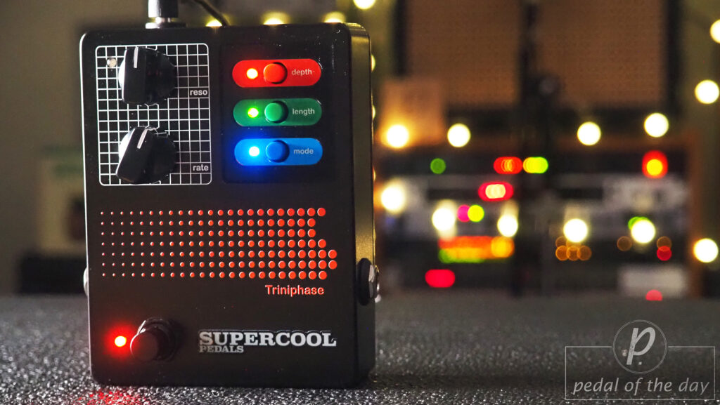 Supercool Pedals Triniphase Multi-Stage Phaser 1
