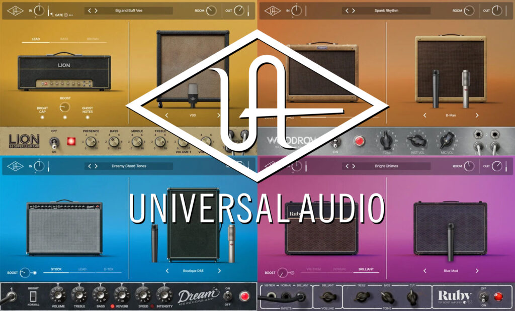 Universal Audio UAD Guitar Amp Plugin Bundle