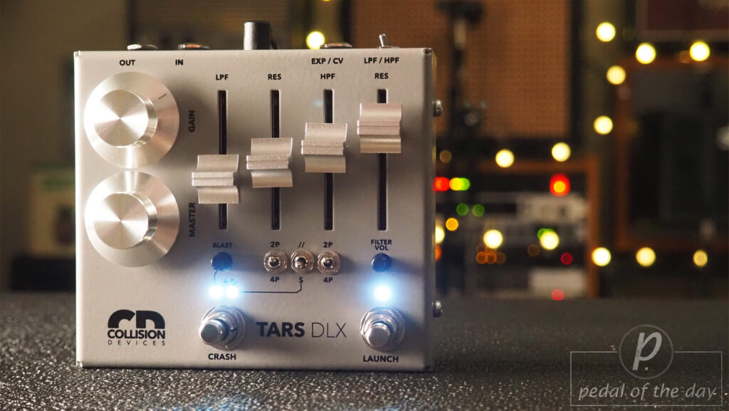 Collision Devices TARS DLX Dual Distortion/Fuzz w/Analog Filters 1