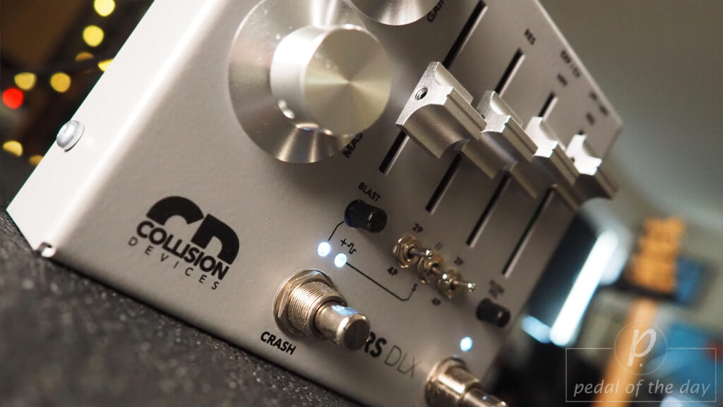 Collision Devices TARS DLX Dual Distortion/Fuzz w/Analog Filters 4
