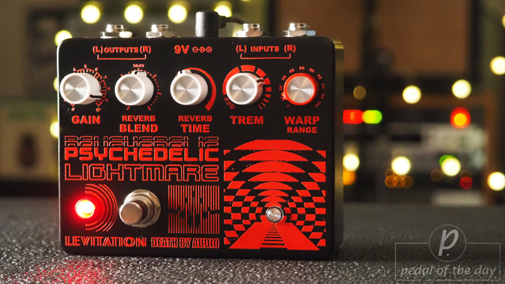 Death By Audio / Levitation Psychedelic Lightmare Light-Responsive Reverb Tremolo 1