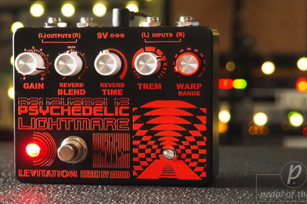 Death By Audio / Levitation Psychedelic Lightmare Light-Responsive Reverb Tremolo