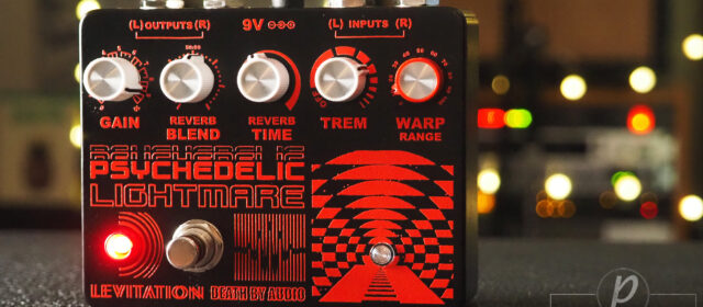 Death By Audio / Levitation Psychedelic Lightmare Light-Responsive Reverb Tremolo