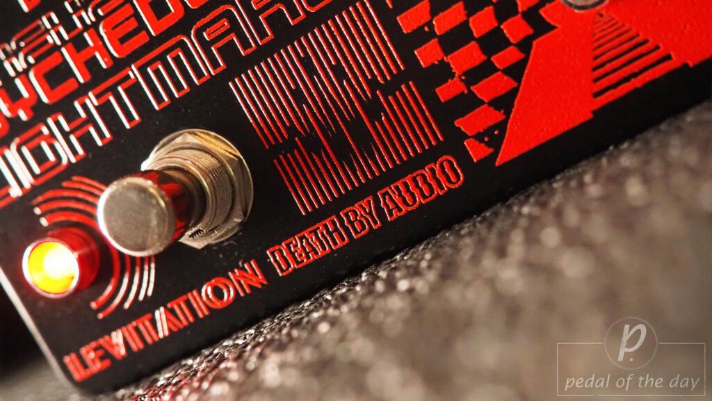 Death By Audio / Levitation Psychedelic Lightmare Light-Responsive Reverb Tremolo 2