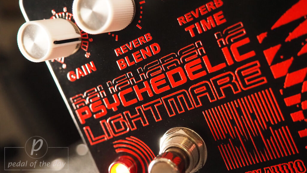 Death By Audio / Levitation Psychedelic Lightmare Light-Responsive Reverb Tremolo 3