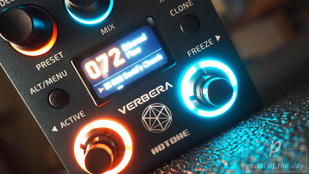Hotone NeonGlow Series Verbera Convolution Reverb 2
