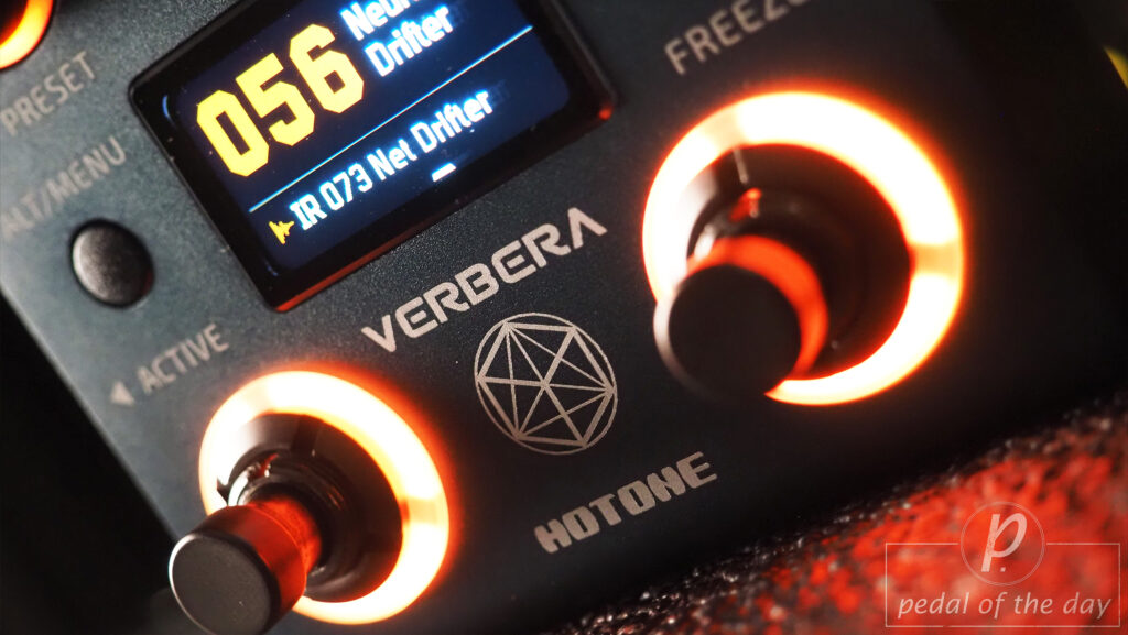 Hotone NeonGlow Series Verbera Convolution Reverb 6