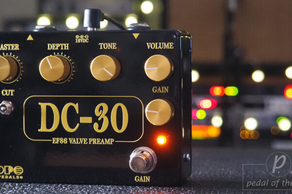 DPE Pedals DC-30 EF86 Valve Preamp
