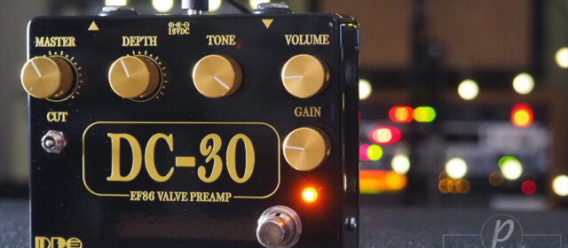 DPE Pedals DC-30 EF86 Valve Preamp