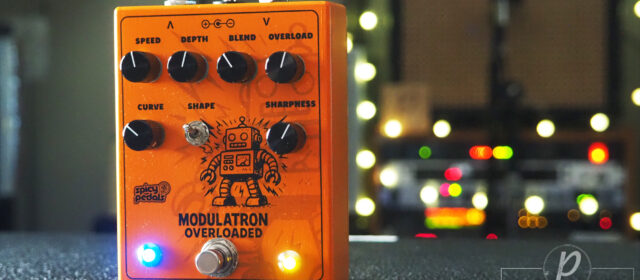 Spicy Pedals Modulatron Overloaded Chorus/Vibrato & Overdrive