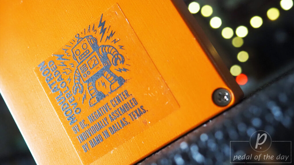 Spicy Pedals Modulatron Overloaded Chorus/Vibrato & Overdrive 3