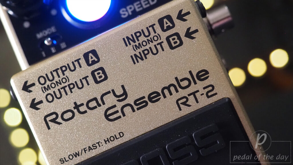 Boss RT-2 Rotary Ensemble 3