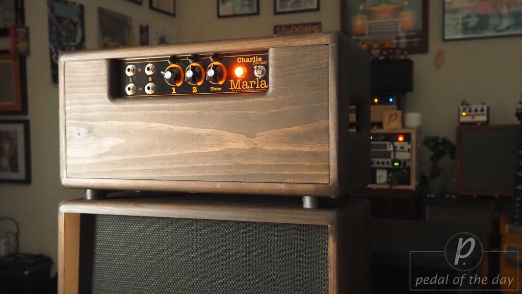Marla Amps & Reverb present the S40 Charlie Barker Special Edition Amplifier 1