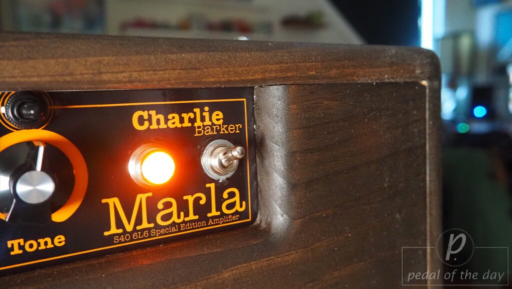 Marla Amps & Reverb present the S40 Charlie Barker Special Edition Amplifier 4