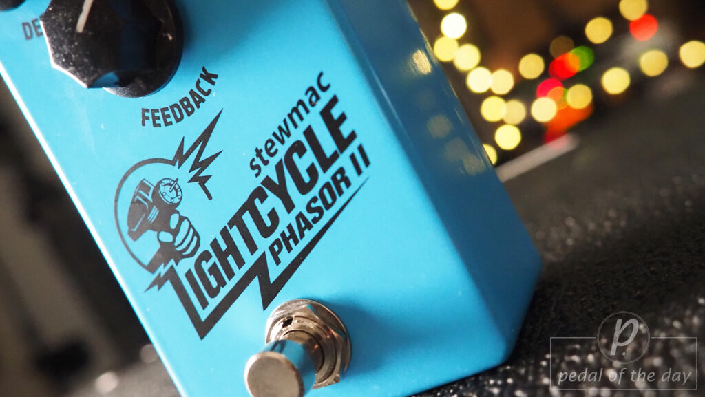 StewMac Lightcycle Phasor II Optical Phaser Pedal