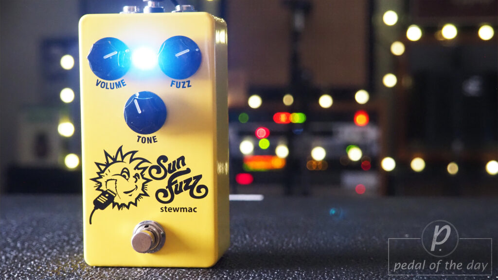 StewMac Sun Fuzz Pre-Built DIY Fuzz Pedal 1