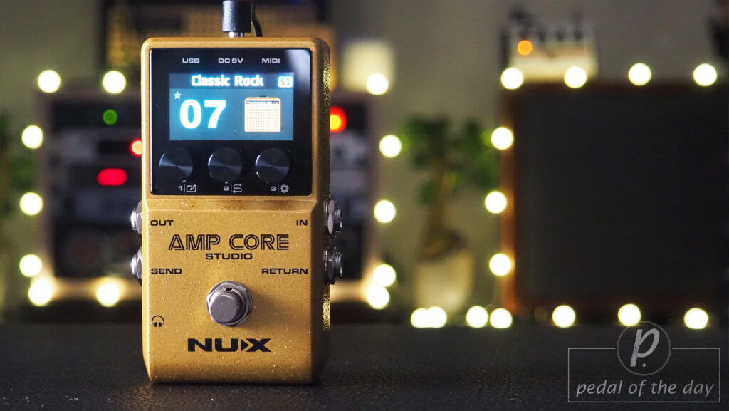 NUX Amp Core Studio Amp Modeler & IR Pedal 1