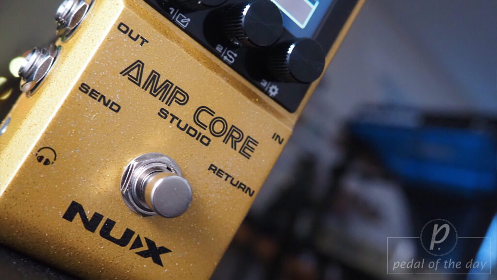 NUX Amp Core Studio Amp Modeler & IR Pedal 4